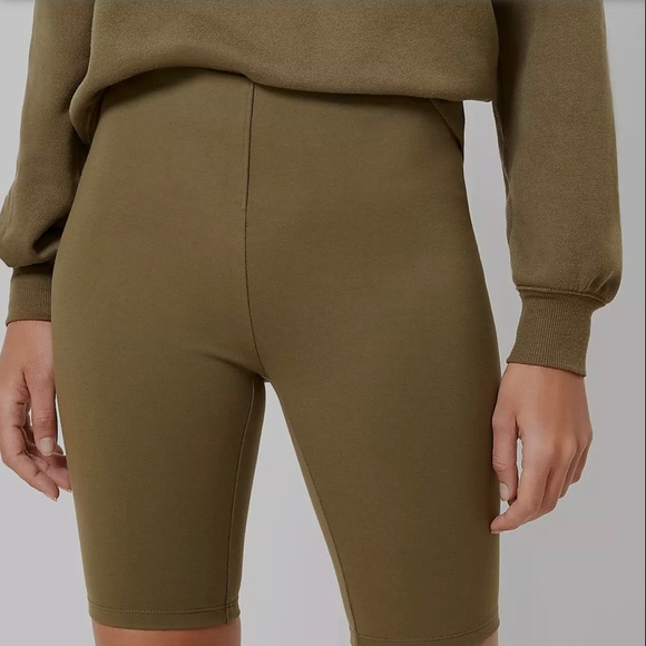 LOFT sculpt bike shorts, olive green - Picture 4 of 4